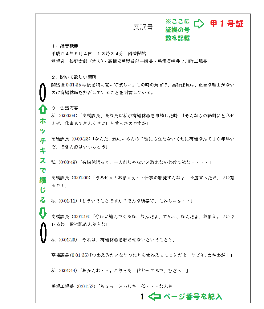 反訳書