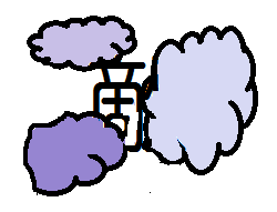 『「敵の現状を知るということは、霧の中で姿を探るようなもの」を表すイメージ図』